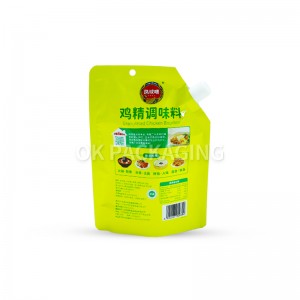 Spout Pouch Bag Manufacturer Custom Liquid Sauce Packaging Standing Spout Pouch Bag