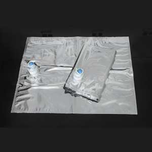 밸브가있는 상자 디스펜서에 사용자 정의 무균 3L 5L 10L 15L 20L 커피 와인 시럽 주스 물 액체 턱받이 가방 비닐 봉투