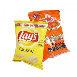 Customized Potato Chips Snack Packaging Bag Automatic Packaging Machine Roll Film Plastic Laminate Film