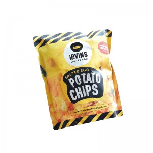 Kundenspezifische Kartoffelchips-Snack-Verpackungsbeutel, automatische Verpackungsmaschine, Rollfolie, Kunststoff-Laminatfolie