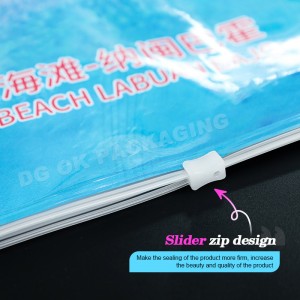 Laminated Resealable Plastik Kantong seleting Jeung Slide Stand Up Pouch Bungkusan Pikeun Paket Dahareun