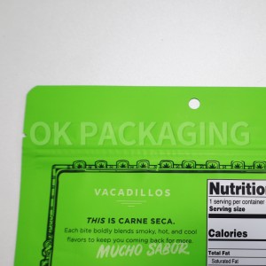 Custom Wholesale Heat Sealable Three Side Seal Bag With Logo