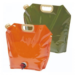 Bán buôn bình chứa nước di động có thể gập lại 5L 10L túi đựng nước có thể gập lại để cắm trại
