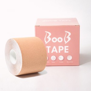 CUSTOM PACKAGING BREATHABLE INVISIBLE WATERPROFF BREAST LIFTING BOOB TAPE