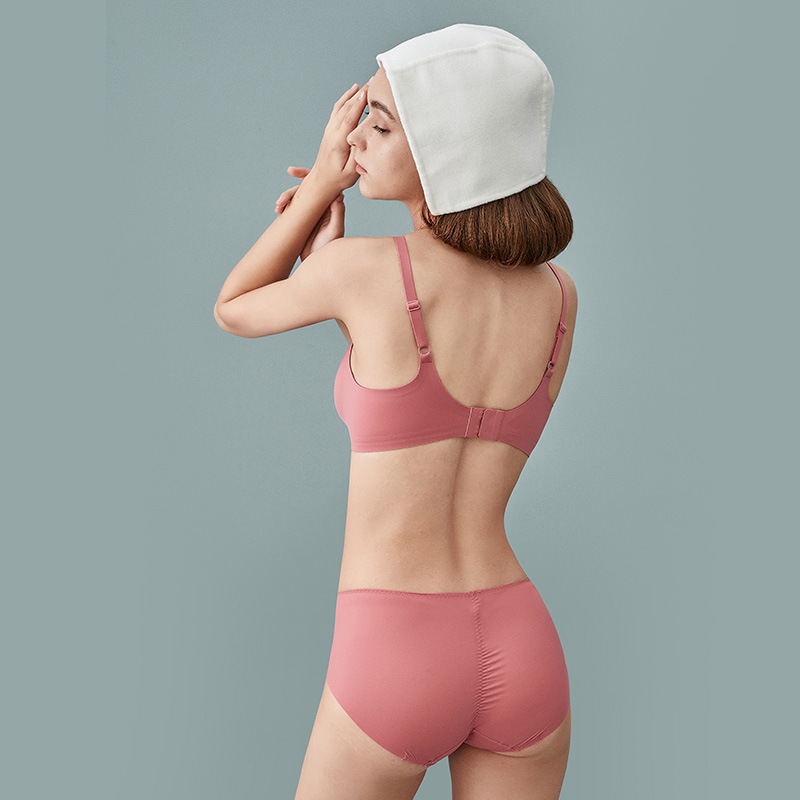 Telusu Seamless Bra For Young Women Underwear Wireless Push Up Bra