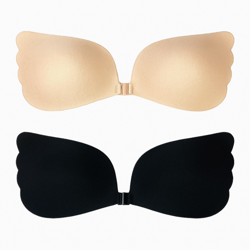 China WING SHAPE STRAPLESS BACKLESS STICKY INVISIBLE BRA Manufacturer and  Supplier