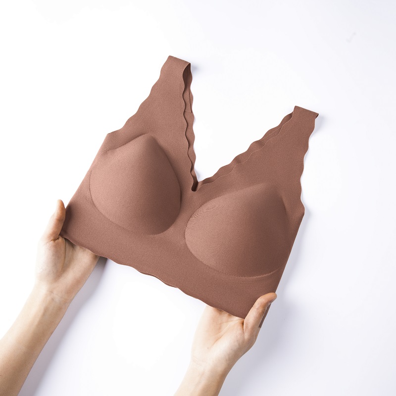 Seamless Push Up Bras For Woman Wireless Underwear Sleep Removable