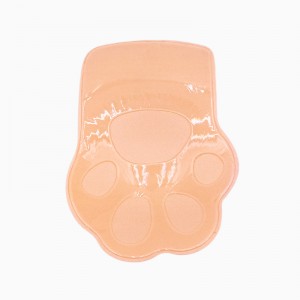 CAT FOOTPRINTS SHAPE NIPPLE COVER ADHESIVE INVISIBLE BREAST LIFT TAPE