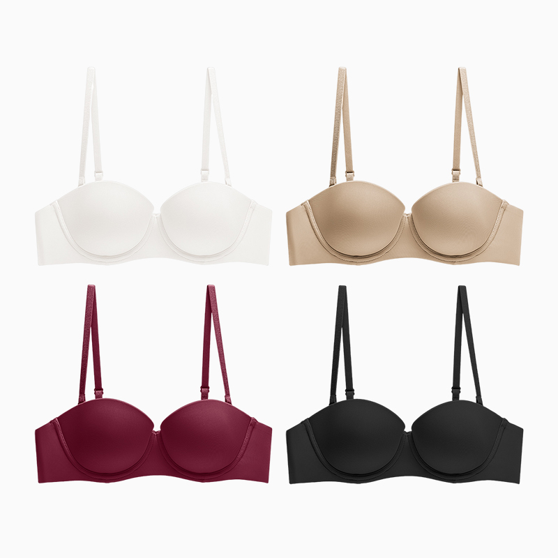 China 3D JELLY SOFT SUPPORT STRAPLESS INVISIBLE BRA Manufacturer and  Supplier