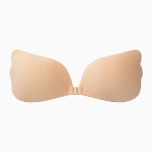 WING FRONT BUCKLE WIRELESS INVISIBLE ADHESIVE STRAPLESS BRA