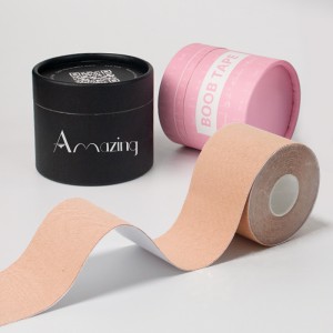 CUSTOM PACKAGING BREATHABLE INVISIBLE WATERPROFF BREAST LIFTING BOOB TAPE
