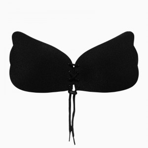 FABRIC WING DRAWSTRING STRAPLESS SELF ADHESIVE INVISIBLE BRA