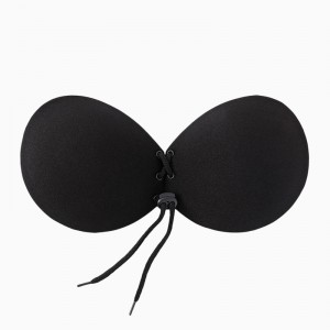 WOMEN’S ROUND CUP STRAPLESS BACKLESS DRAWSTRING PUSH UP BRA
