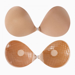 STRAPLESS BACKLESS PUSH UP FRONT CLOSURE STICKY INVISIBLE BRA
