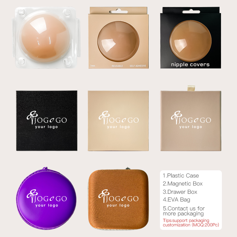Female Nipple Pad Reusable Adhesive Nipple Cover Seamless Silicone Cover  Waterproof Breast Petal Nipple Pads
