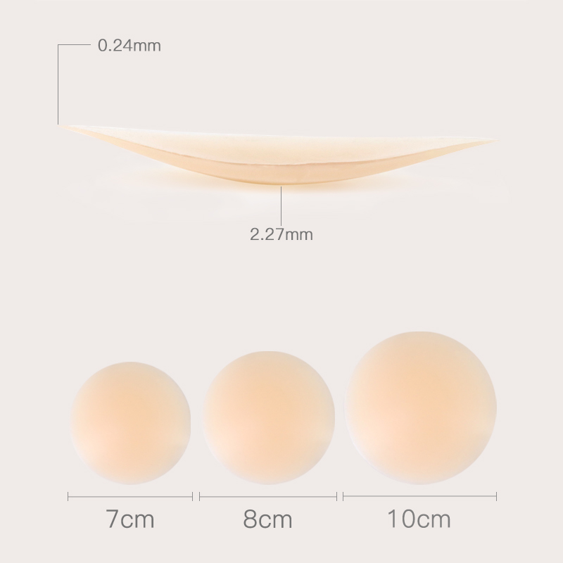 8cm Diameter Silicone Reusable Strapless Breast Pasty Reusable Adhesive Bra  Pasty - China Breast Pasty and Silicone Breast Pasty price