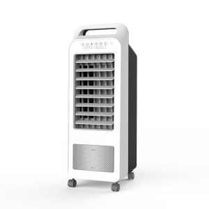 DF-AF1501C Portable Air Cooler Fan for Home with Remote Control ,Timer Function, 3 Speeds, 3 Wind Settings & Oscillation ,removable water tank 5.5L, User friendly handle