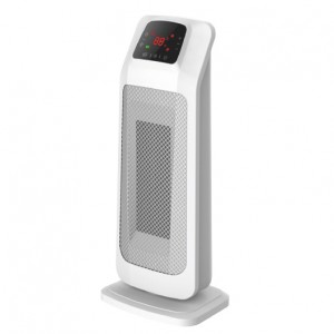 2KW Home Ceramic  PTC  Fan Heater, Tower Heater With ECO, 2 Heat Settings, Adjustable Thermostat , White,220V DF-HT5355P
