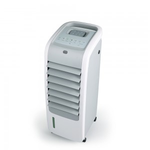 Wholesale Evaporative Air Circulator - DF-AF2808K Portable 4-in-1 Evaporative Air Cooler with PTC Heater, Humidifier and Air Purifier Functions, 3 Fan Speeds with Oscillation, removable Water Tank...