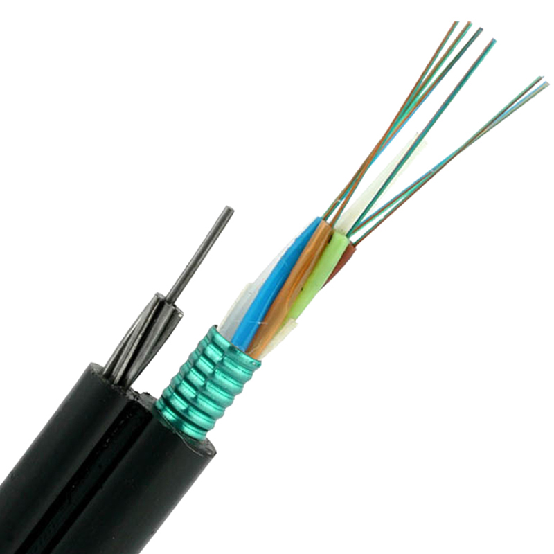OEM 2 Core Fiber Cable Factories –  4 to 288cores Aerial figure 8 fiber optic cable  – Guangdian Communication