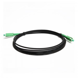 ODM Fiber Patch Cord Connector Types Manufacturer –  Out door SC APC-SC APC FTTH drop cable patch cord – Guangdian Communication