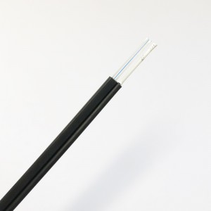 Nonmetal self supporting FTTH drop cable