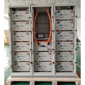 Il-Kabinett ESS tal-batterija tal-litju 215KWh għas-Sistema tal-ħażna tal-enerġija solari