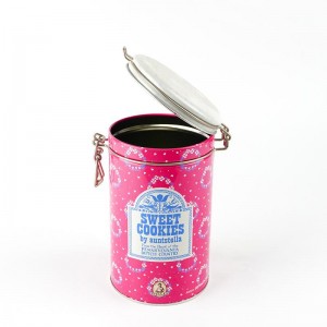 500ml Christmas Custom Printing Tea tin can TTC-048