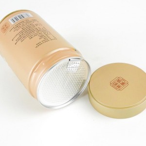 Custom Printing Design Metal Tea tin can TTC-012