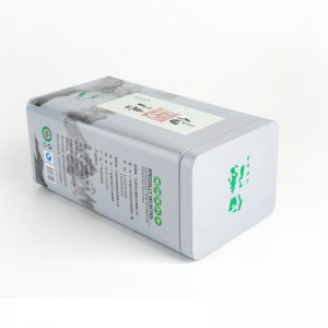 OEM Manufacturer Custom Tin Box Tin Can Tinplate Square Tea Container T