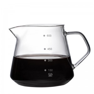 Glass Pour Over Coffee Dripped Pot GM-600LS