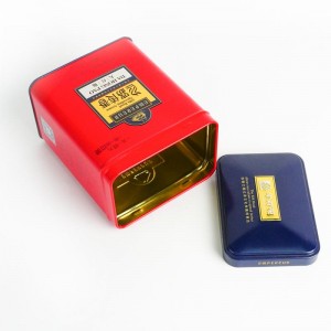 Small Aluminum Metal Tin Box TTB-006