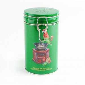 Luxury Large Capacity OEM Round Tea tin can TTC-038