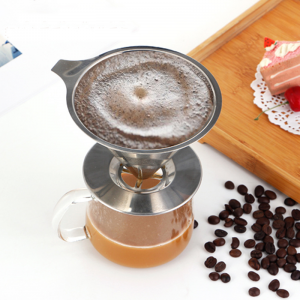 ODM Custom Loose Leaf Tea Infuser Spoon Manufacturer - Customized Logo Stainless Steel Coffee strainer  – Jiayi