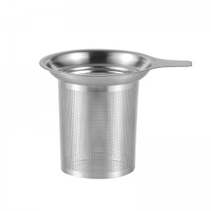 Stainless Steel Tea Strainer With Handle TT-TI004