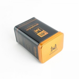 Square  Tea tin can TTB-008