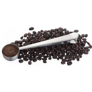 stainless steel coffee measuring spoon