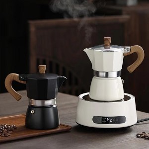 Stovetop espresso moka coffee maker