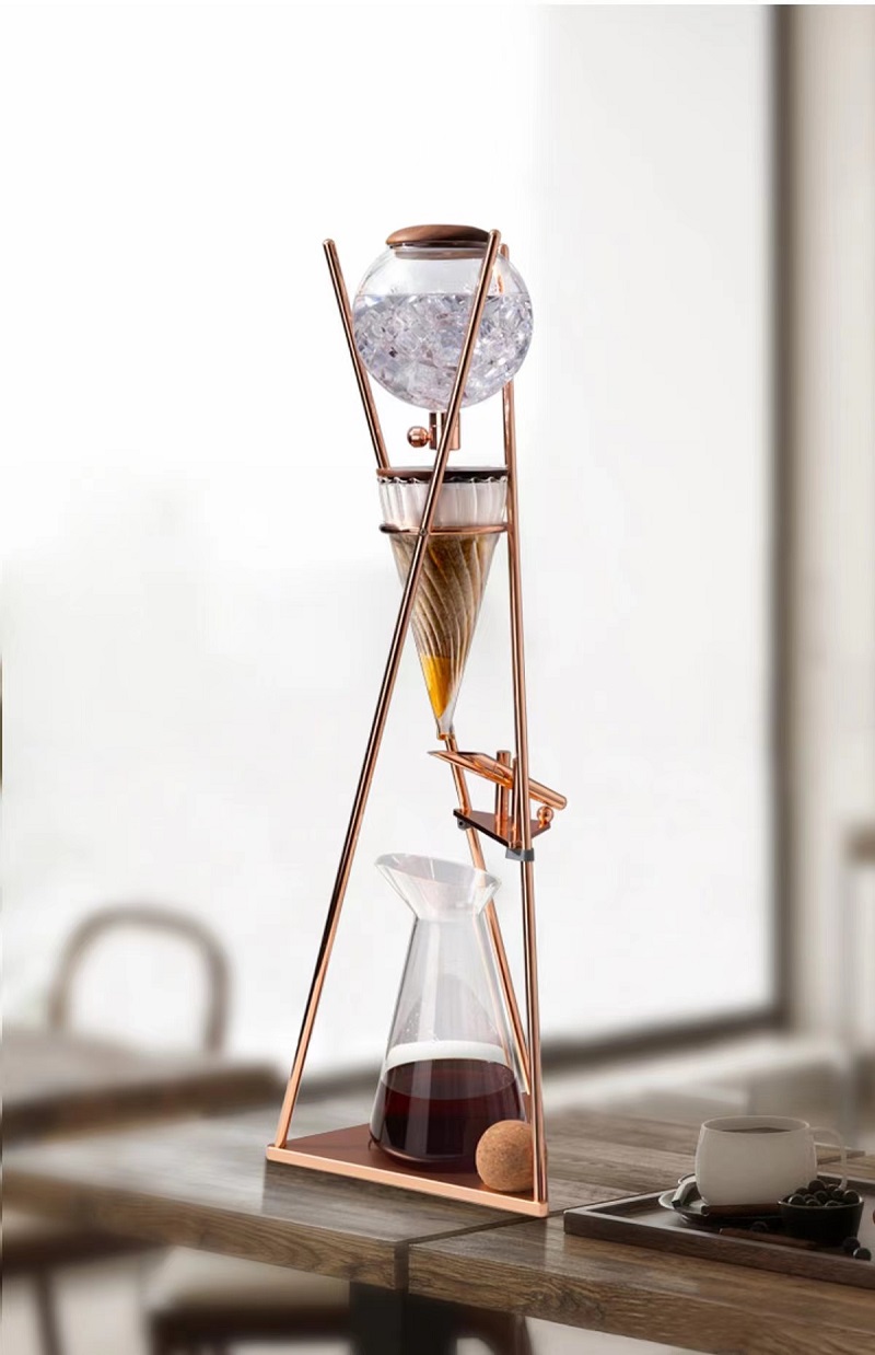 Siphon style coffee pot – a glass coffee pot suitable for Eastern aesthetics