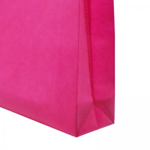 Stock Promotional Colored Non Woven Tote Shopping Bag
