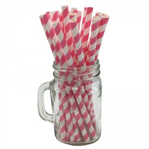 Biodegradable Paper Straws – Durable & Eco-Friendly Rainbow Drinking Straws & Party Decoration Supplies