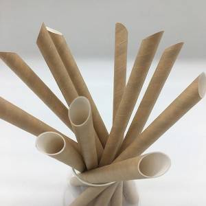 Amazon Hot Sell Eco Disposable Bubble Tea Paper Straw