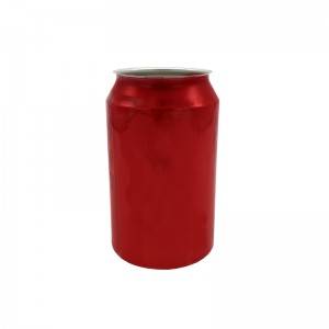 Food Grade Aluminum Fizzy Beverage Drink Package Bottle with Tinplate Easy Open End