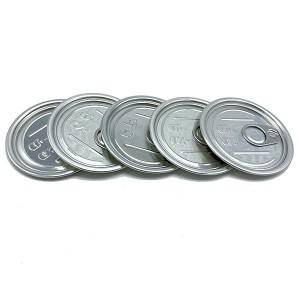 #211 Metal material canning lids wholesale aluminum easy open end