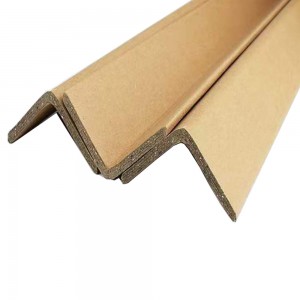 V Shape FSC Brown Cardboard Angles Edge Boards Kraft Paper Pallet Edge Protector