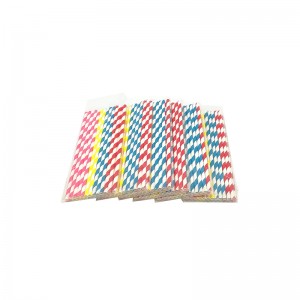 Biodegradable Paper Straws – Durable & Eco-Friendly Rainbow Drinking Straws & Party Decoration Supplies