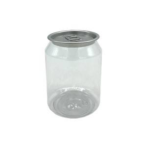Food Grade PET Cold Coffee Drink Package Bottle with Easy Open Lid
