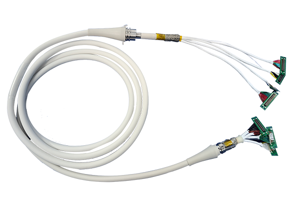 Ultrasonic transducer cable assembly