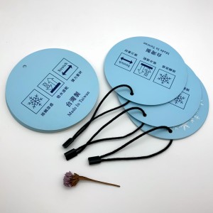 OEM ispis personalizirane vješalice za odjeću s plastičnom oznakom