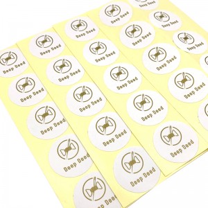 New Arrival China Best Quality Self Adhesive Semi Glossy Coated Paper Sticker in Rolls